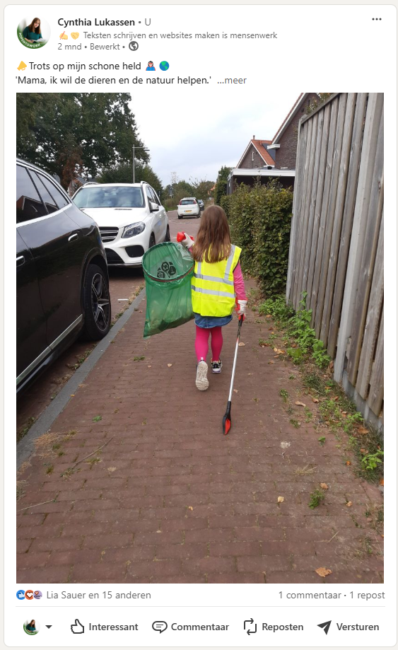 🌱 Wereld Schoonmaakdag – 20 september 2025